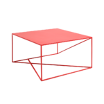 Kohvilaud MEMO METAL 80×80 Punane Elutoamööbel Homewell 7