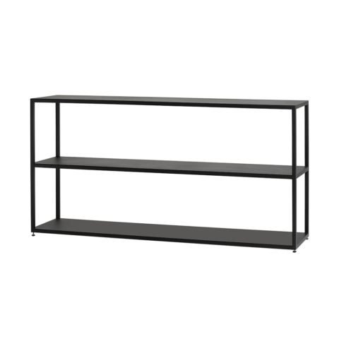 Raamaturiiul HYLLER METAL 150×75 Elutoamööbel