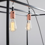 Põrandalamp METRIC Põrandakate M must Põrandalambid Homewell 12