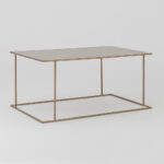 Kohvilaud WALT METAL 100×60 kuldne Elutoamööbel Homewell 11