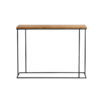 Konsoollaud Konsool WALT WOOD 100 tammevineer must Elutoamööbel Homewell 7