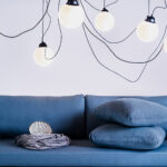 Rippvalgusti POPO GLASS M 7 must Laelambid Homewell 10