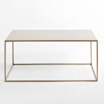 Kohvilaud TENSIO METAL 100×60 kuldne Elutoamööbel Homewell 11