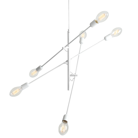 Laelamp TWIGO 6 valge Laelambid