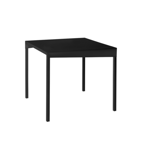 Söögilaud OBROOS METALL 80×80 must Söögilauad