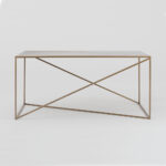 Kohvilaud MEMO METAL 100×60 Kuldne Elutoamööbel Homewell 12