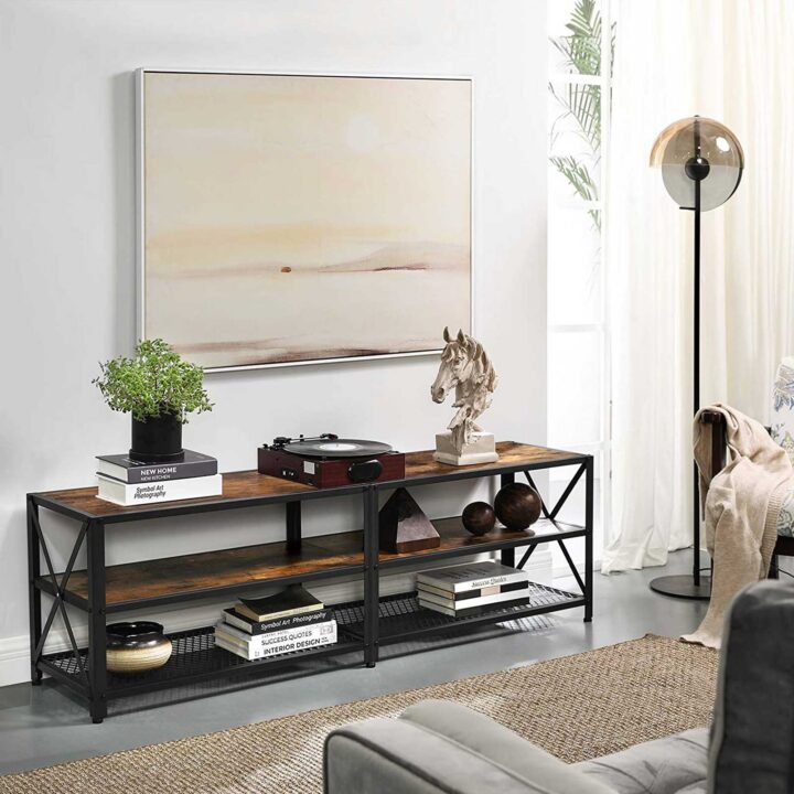 TV alus160x39x52cm antiikne, must TV-alused