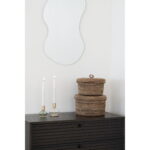 Kyoto kummut, 4 sahtliga, tammespoon, suitsutatud, mustad metalljalad, 80x40x85 cm Elutoamööbel