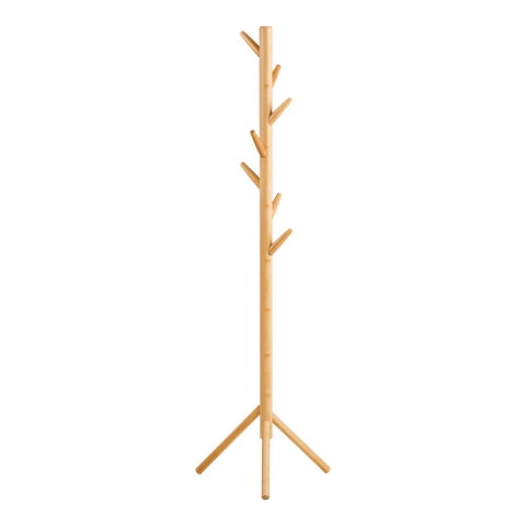 Wanaka mantliriiul, bambus, naturaalne, 50×163 cm Esik ja Garderoob