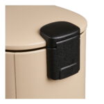 Lodi pedaaliga prügikast pehme sulguriga, metall, beež Vannituba Homewell 11