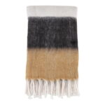 Sintra ruuduline tekk, must/valge/pruun, 130×170 cm Sisustus