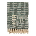 Adana ruuduline tekk, roheline, 130×180 cm Sisustus