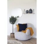 Santose padi, taaskasutatud puuvill, tumesinine, 45×45 cm Sisustus