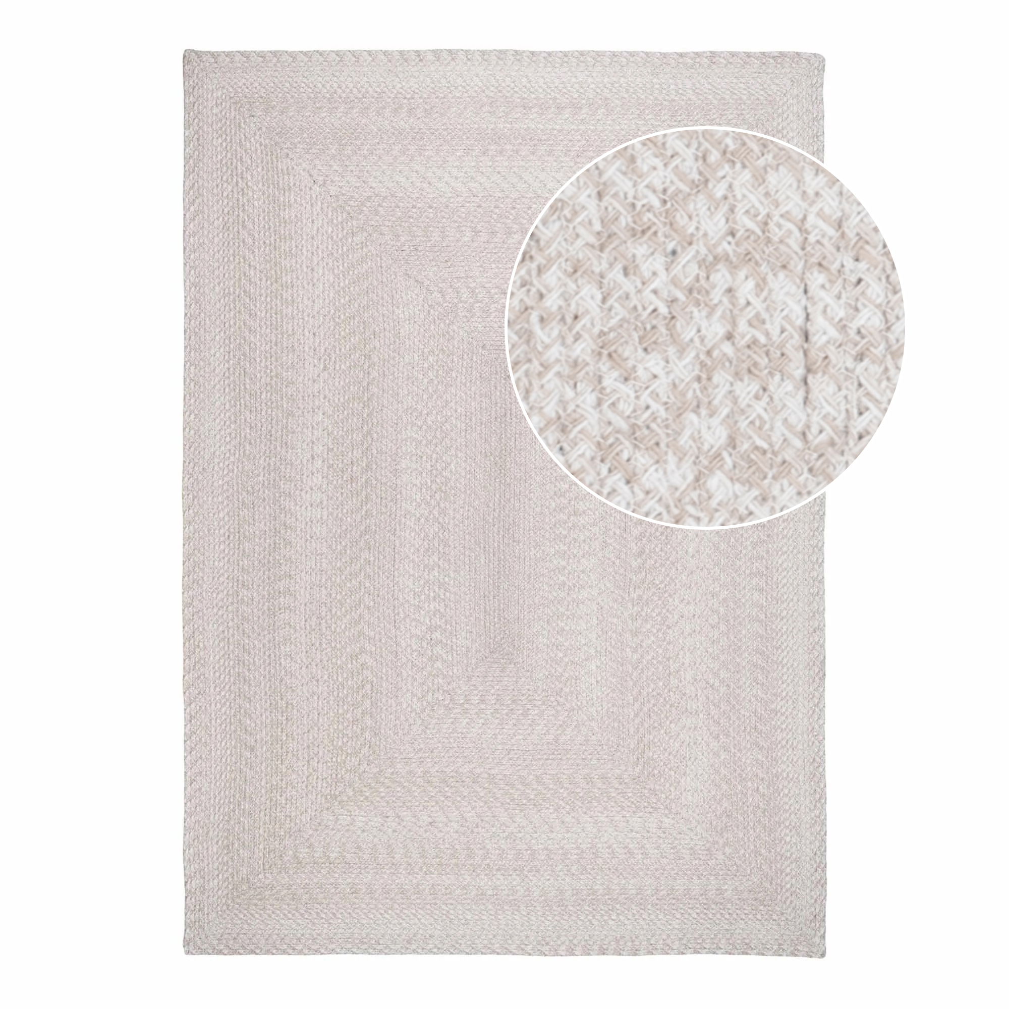 Menorca vaip, 100% taaskasutatud plastik, liiv, 200×300 cm Sisustus Menorca vaip, 100% taaskasutatud plastik, liiv, 200×300 cm Sisustus