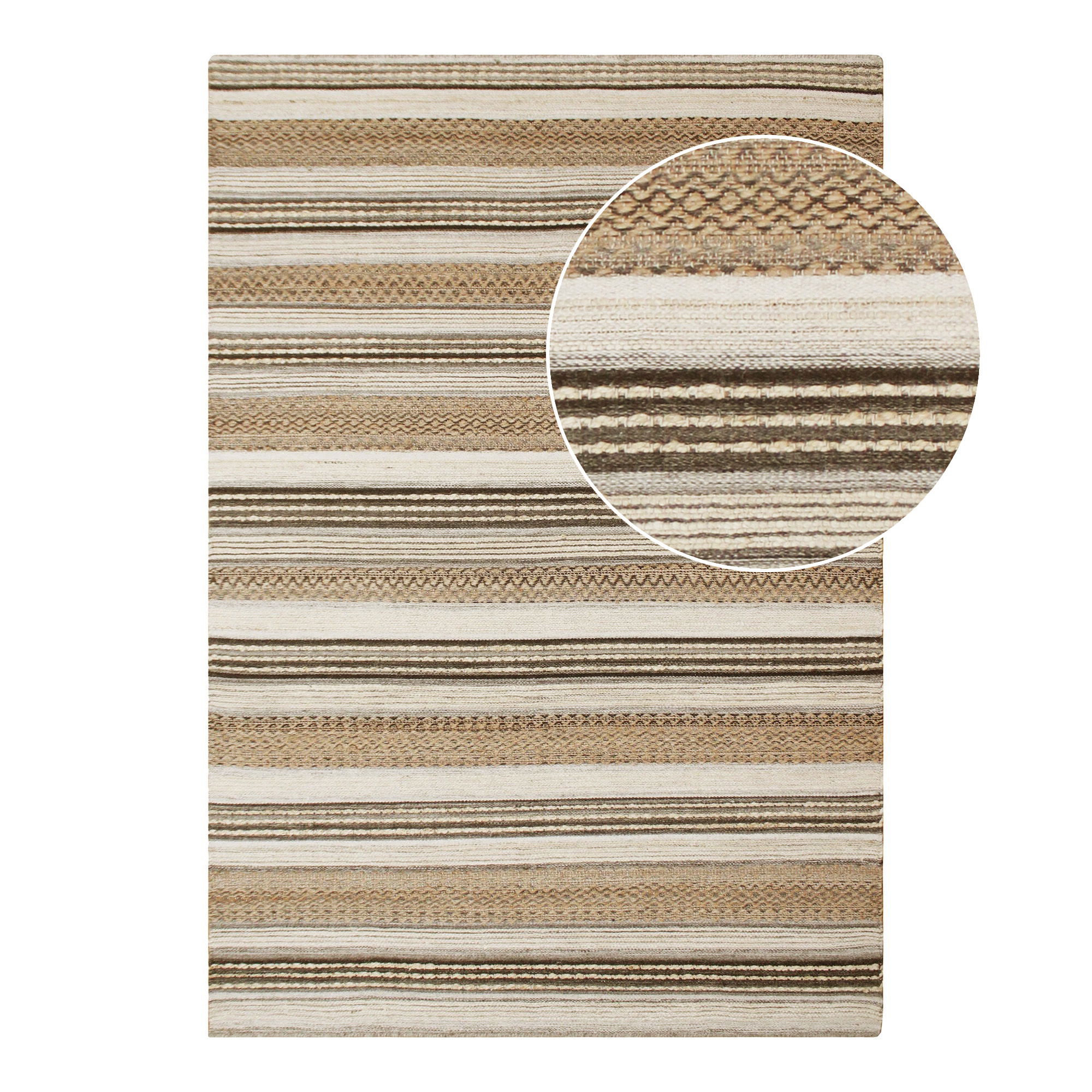 Morena vaip, käsitsi kootud, naturaalne/hall, 200×300 cm Sisustus Morena vaip, käsitsi kootud, naturaalne/hall, 200×300 cm Sisustus