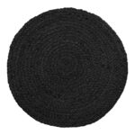 Bombay džuudist punutud laualinik, tumehall, ø38 cm, 4 tk komplekt Sisustus Homewell 6