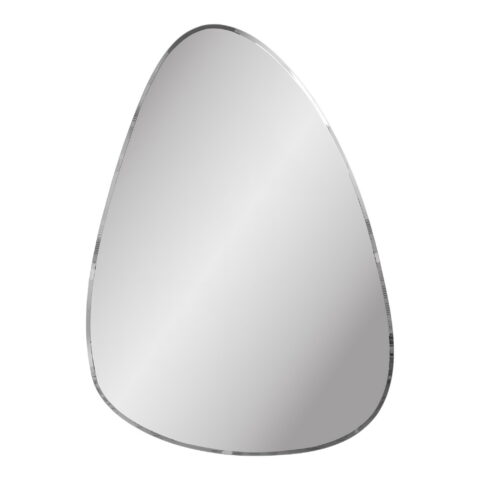 Devonporti seinapeegel, orgaanilise kujuga, tahuline, 70×100 cm Esik ja Garderoob