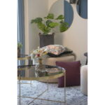 Jersey peegel, teras, messingi imitatsioon, ø80 cm Esik ja Garderoob