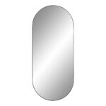 Jersey peegel, teras, must, 35×80 cm Esik ja Garderoob