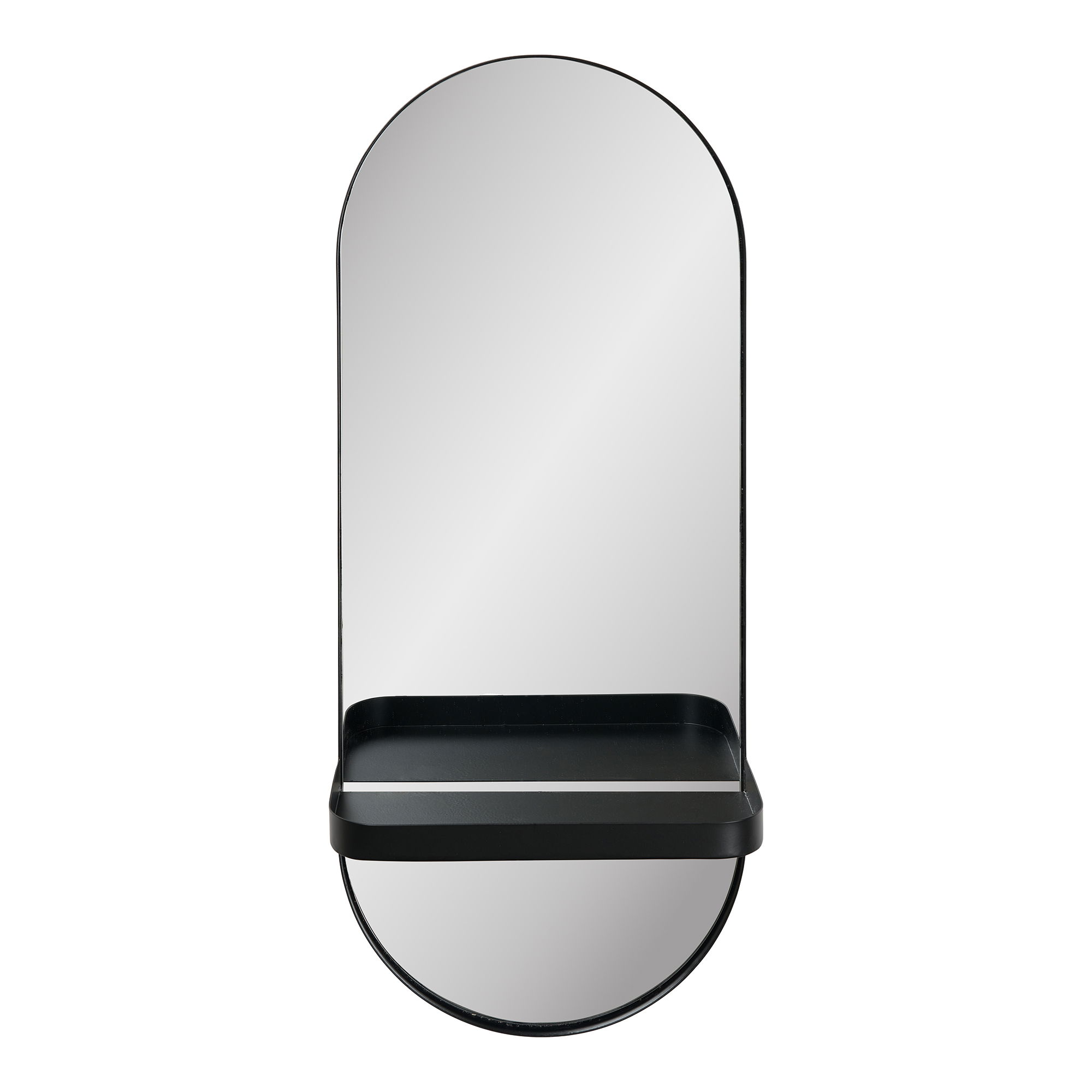 Olbia peegel, metallriiul, teras, must, 25x12x60 cm Esik ja Garderoob Olbia peegel, metallriiul, teras, must, 25x12x60 cm Esik ja Garderoob