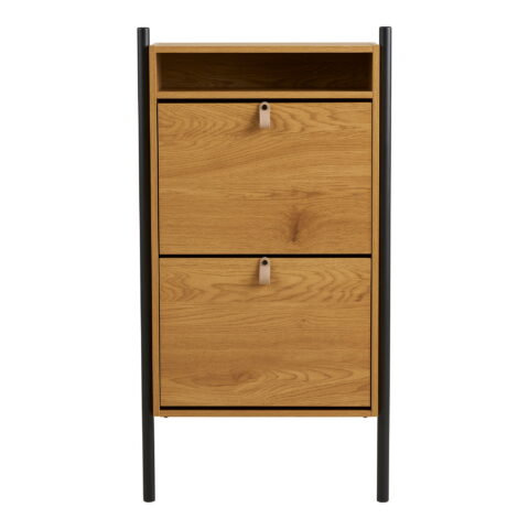 Barco jalanõudekapp, tammepuu imitatsioon, 62x26x118 cm Kapid, kummutid ja riiulid