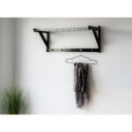 Padova kübarariiul, puit/teras, must, 78×32 cm Elutoamööbel Homewell 14