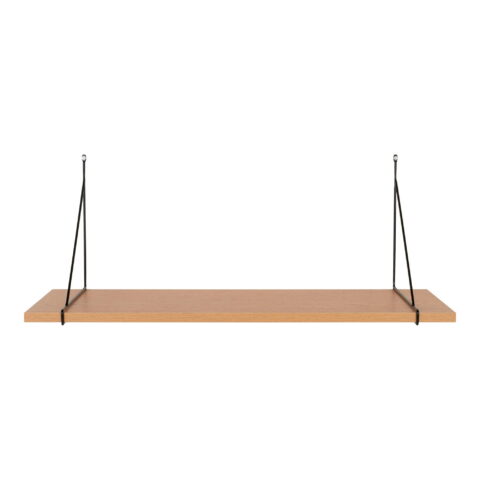 Chiba seinariiul, saarevineer, must terasraam, 80×29 cm Elutoamööbel