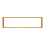 Emberi seinariiul, bambus, naturaalne, 70x15x19,5 cm Elutoamööbel