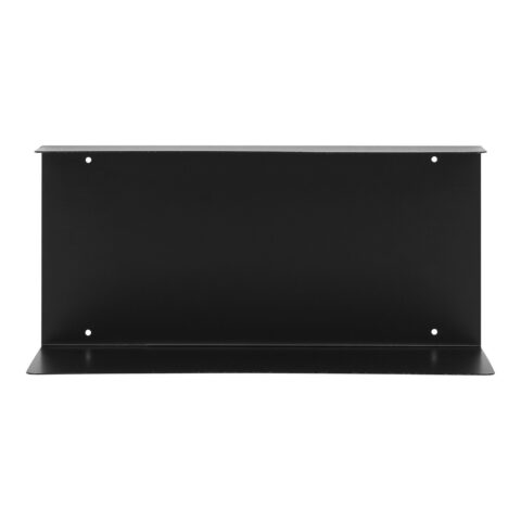 Lille seinariiul, teras, must, 40x18x18 cm Elutoamööbel