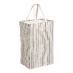 Argos pesukorv, tekstiilist, beež/must, 38x28x58 cm Pesukorvid ja hoiukastid Homewell 7
