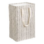 Argos pesukorv, tekstiilist, beež/must, 38x28x58 cm Pesukorvid ja hoiukastid Homewell 8