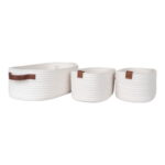 Jarana korvid, puuvillased, valged, 3 tk komplekt Esik ja Garderoob Homewell 7