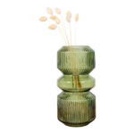 Vaas vaas, klaas, roheline, ø12×25 cm Sisustus