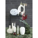 Vaas vaas, klaas, roheline, ø12×25 cm Sisustus