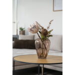 Vaas vaas, klaas, pruun, ø22×29 cm Sisustus