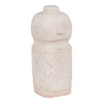 Kaunistus kaunistus, tsement, beež, 6,5×6,5×15 cm Sisustus