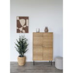 Vaas vaas, klaas, pruun, ø16×23 cm Sisustus