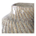 Vaas vaas, keraamiline, valge/roheline, ø26×30,5 cm Sisustus