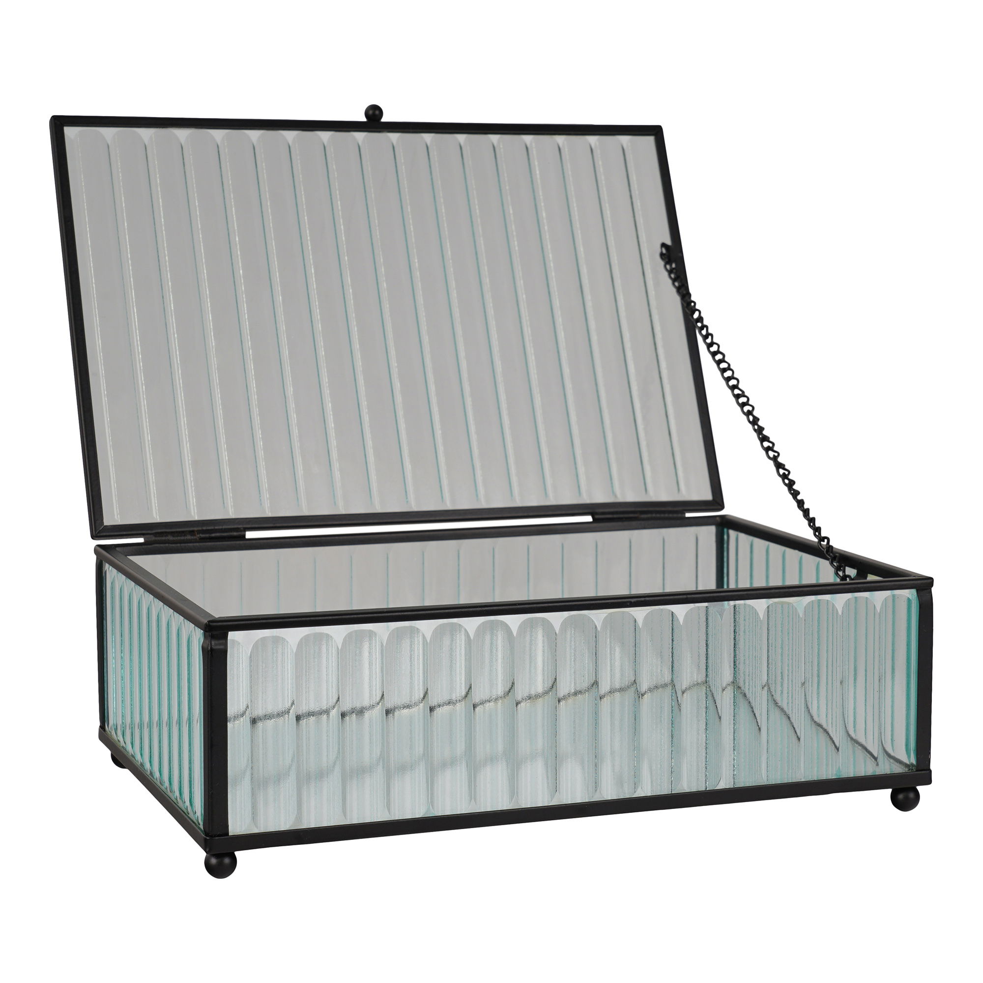 Santorini karp, klaas/metall, must, 20x13x7 cm Sisustus Santorini karp, klaas/metall, must, 20x13x7 cm Sisustus