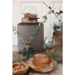 San Marino veepiisk, tiikpuu/klaas, naturaalne, kõrgus 15-20 cm Sisustus