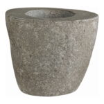 Garaaži säilituspurk, jõekivi, naturaalne, 9×10,5×10 cm Sisustus