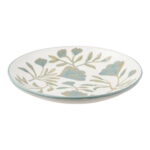 Kandik, keraamika, valge segu, ø35,5×5 cm Sisustustooted