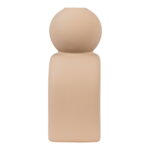 Küünlahoidja küünlajalg, keraamiline, pruun, 10,5×6,5×17 cm Sisustus