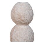 Küünlahoidja küünlajalg, tsement, naturaalne, 2 tk komplekt Sisustus