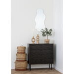 Küünlahoidja küünlajalg, keraamiline, pruun, 10,7×9,5×30,5 cm Sisustus