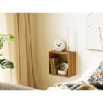 Küünlahoidja küünlajalg, klaas, pruun/valge, ø8,5×10 cm Sisustus