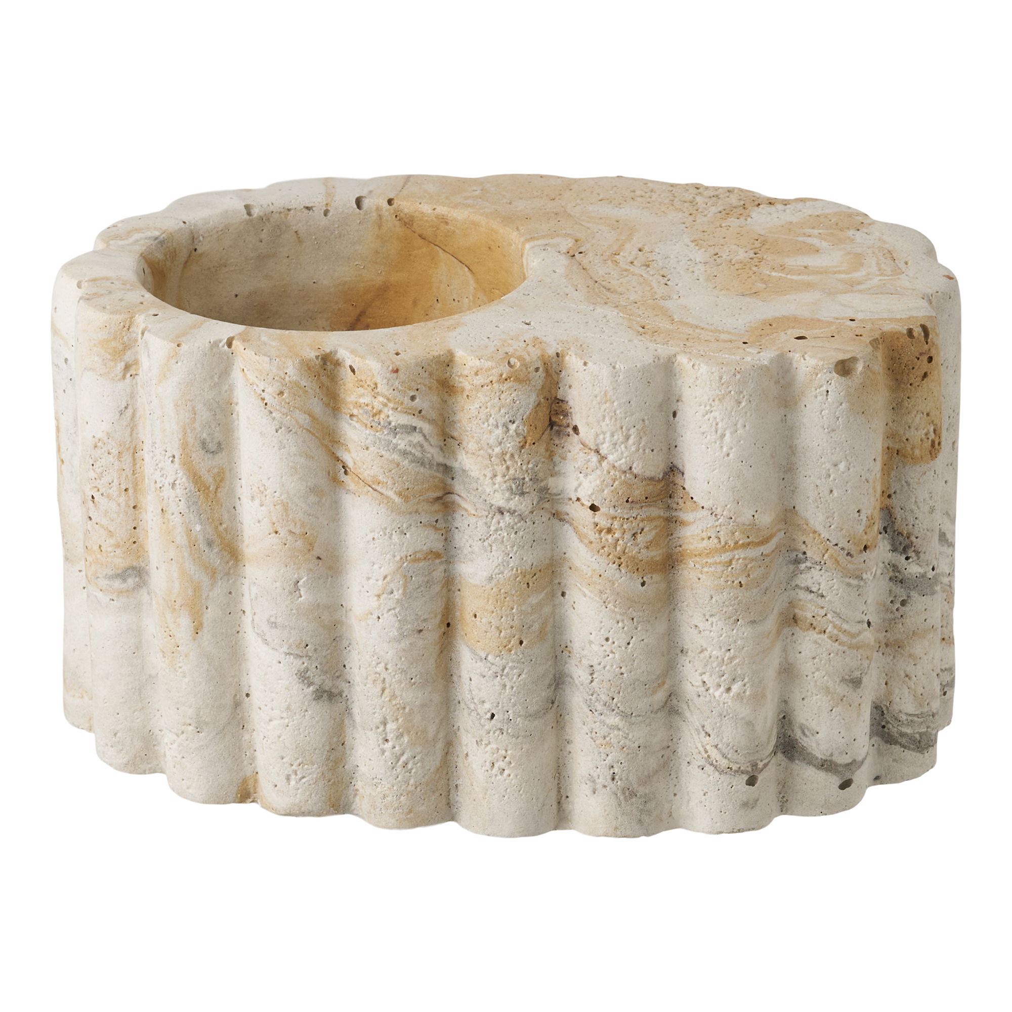 Teeküünlahoidja teeküünlaalus, tsement, pruun/beež, ø10,5×6 cm Sisustus Teeküünlahoidja teeküünlaalus, tsement, pruun/beež, ø10,5×6 cm Sisustus