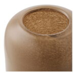 Küünlahoidja küünlajalg, suupuhutud klaasist, pruun, ø8×7,5 cm Sisustus