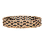 Nerja kandik, mererohi, must/looduslik, ø38 cm Sisustus