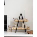 Alfaro kandik, vesihüatsint/metall, must/looduslik, 42x23x43,5 cm Sisustus